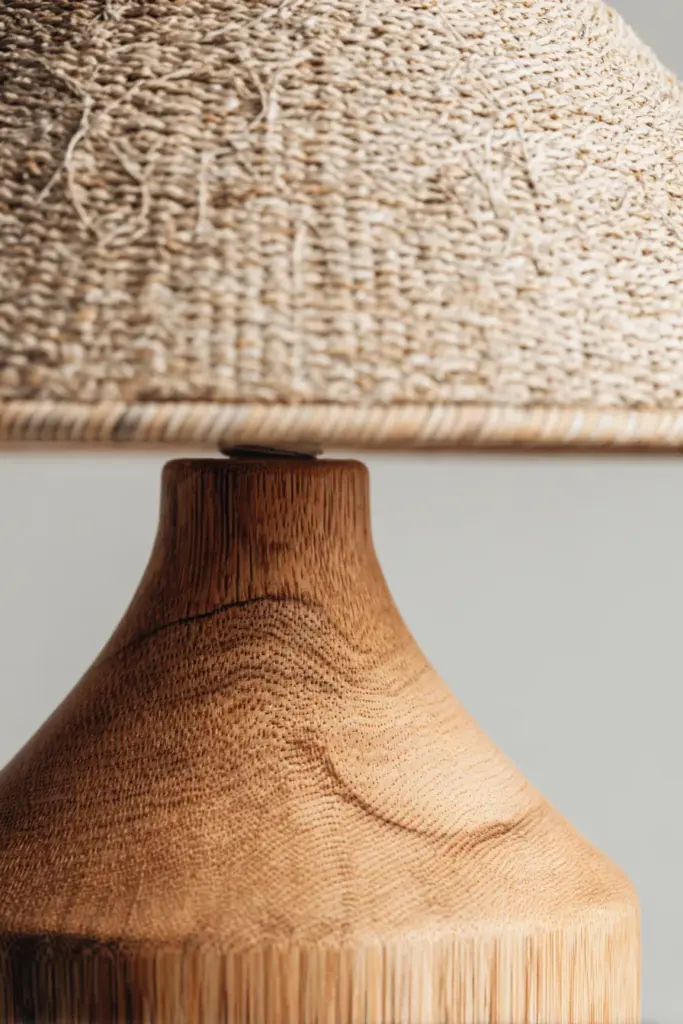 Sustainable Japandi Lighting Materials
