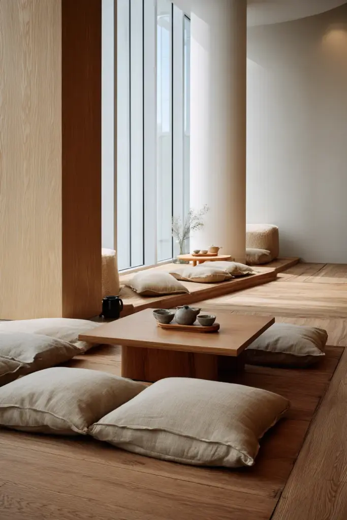 Tatami Floor Seating Area