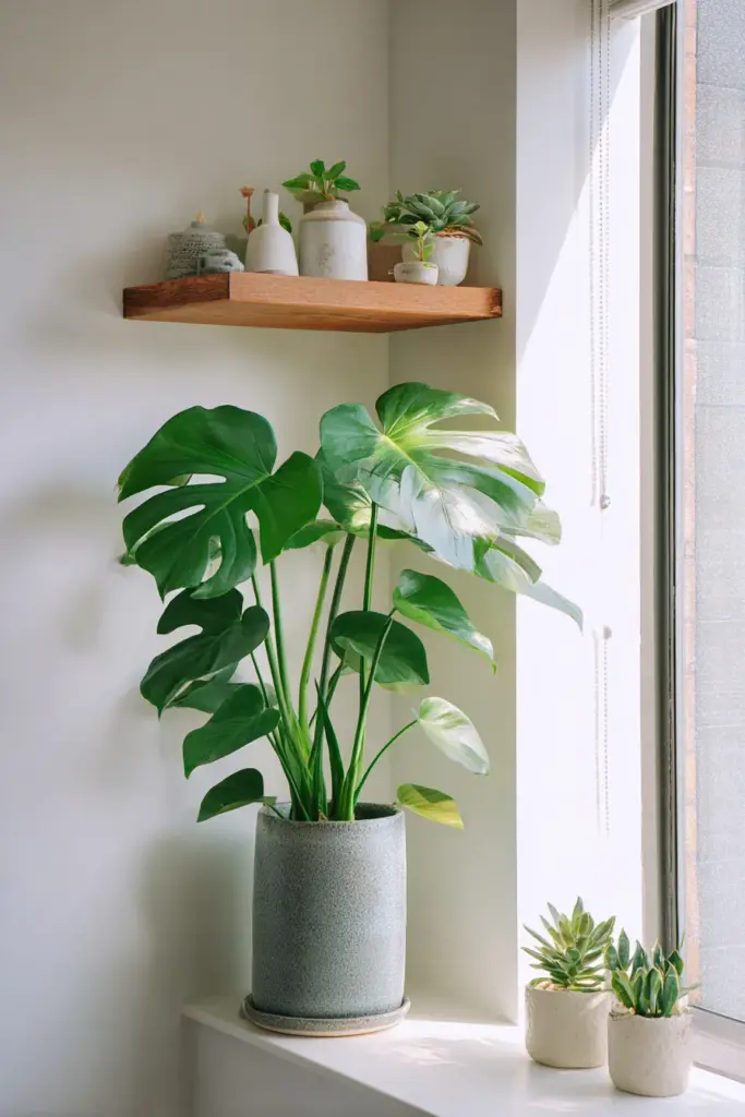Air-Purifying Plants Display
