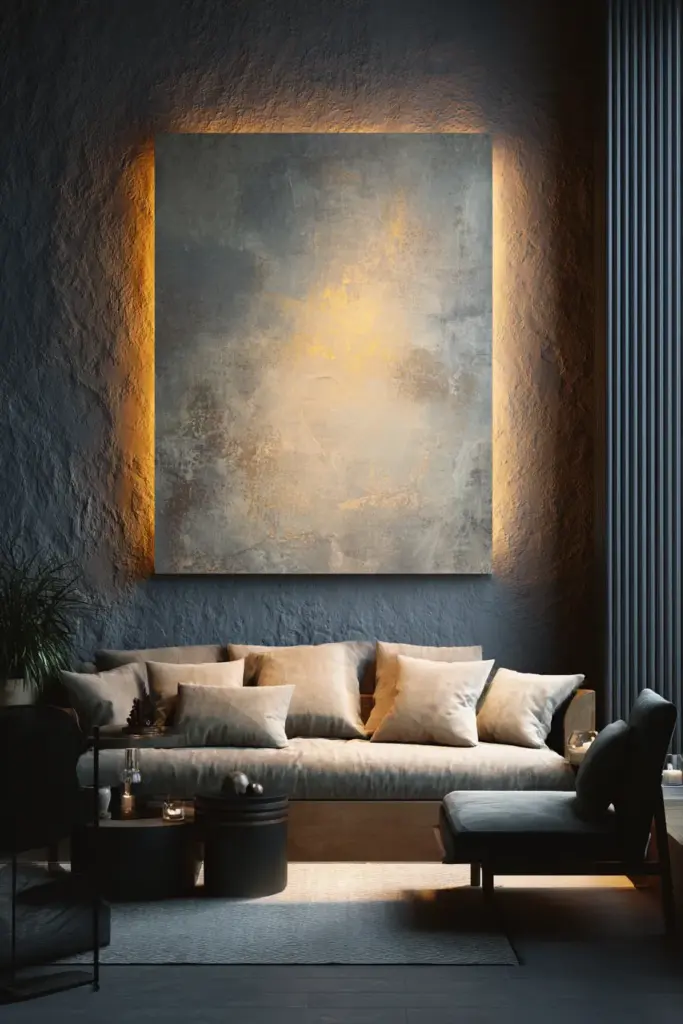 Backlit Art with Ambient Lighting