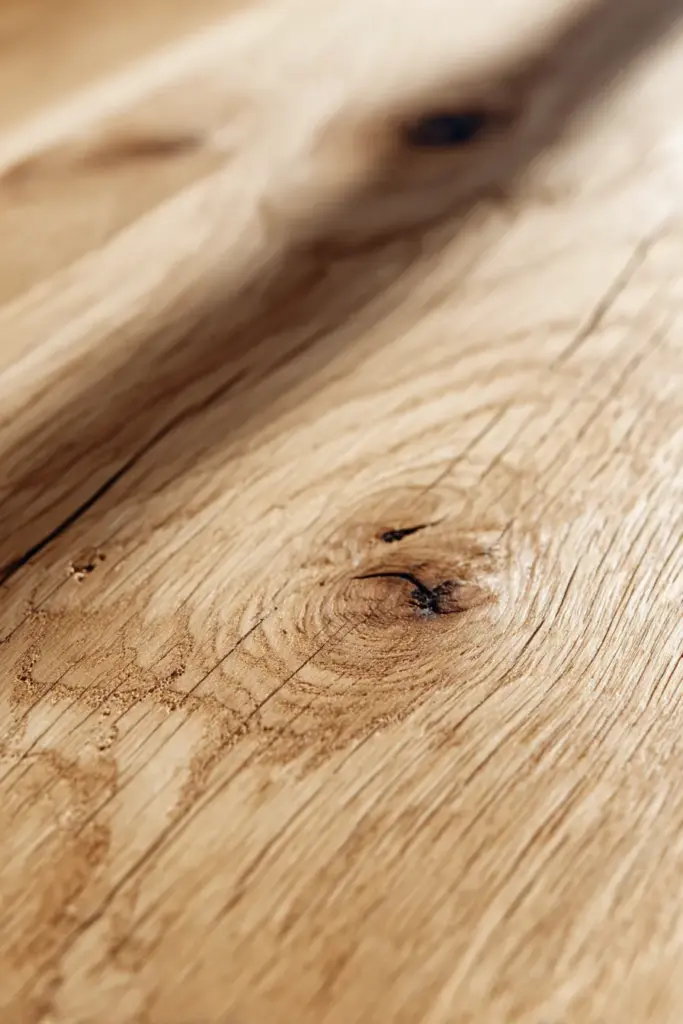 Close-Up Wood Grain Texture