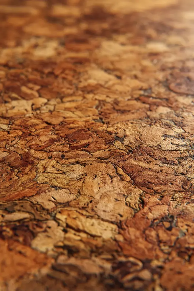 Cork Floor Texture Detail