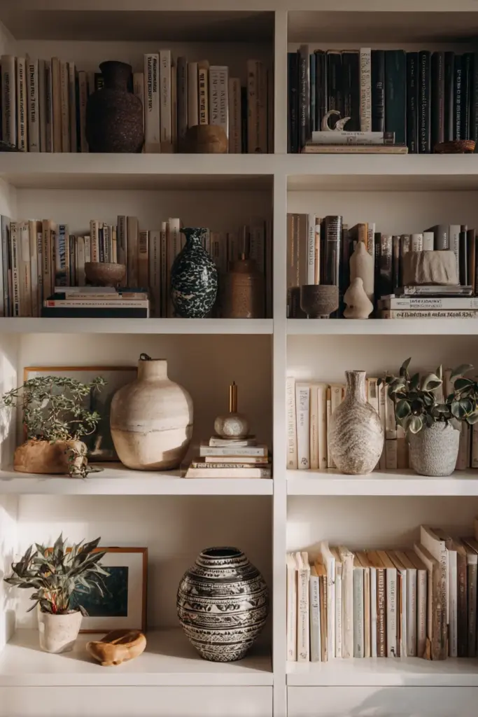Curated Shelf Styling Display