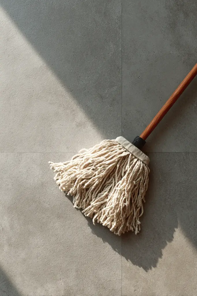 Daily Stone Floor Cleaning Ritual