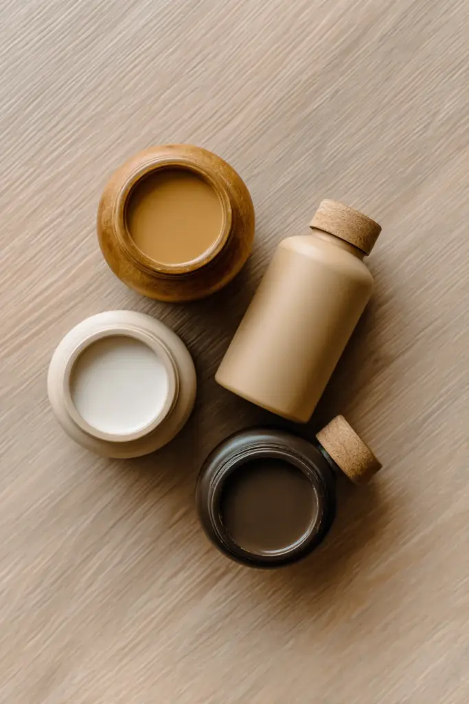 Eco Natural Sealer Products Flat Lay
