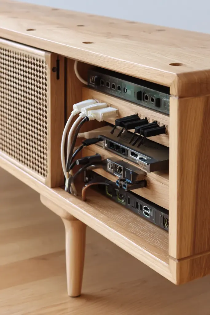 Hidden Cable Management Solution