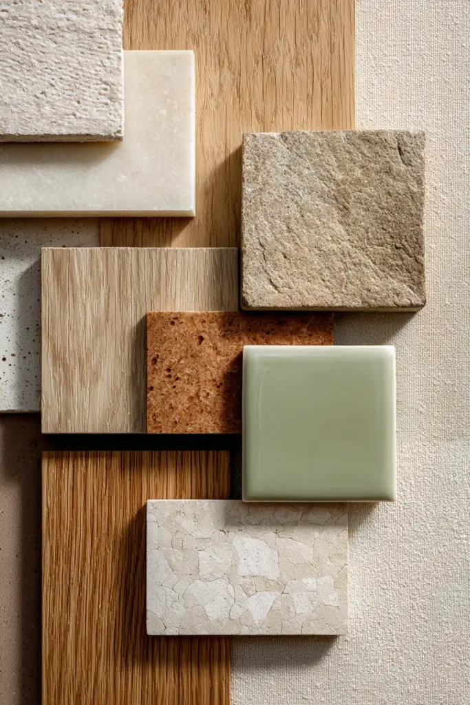 Japandi Color Palette Natural Materials