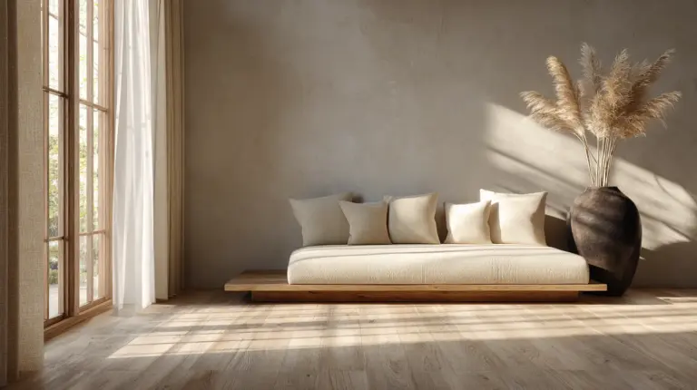 Japandi Living Room Flooring — Featured Hero