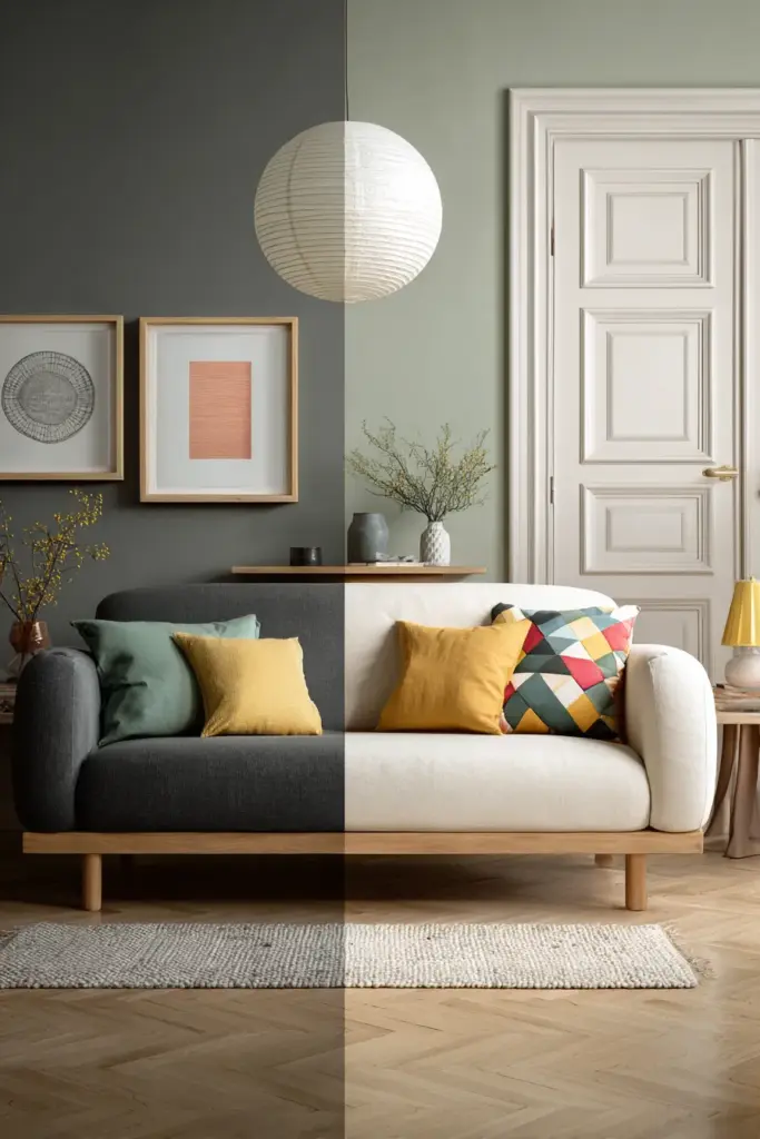 Japandi vs Scandinavian Living Room Comparison