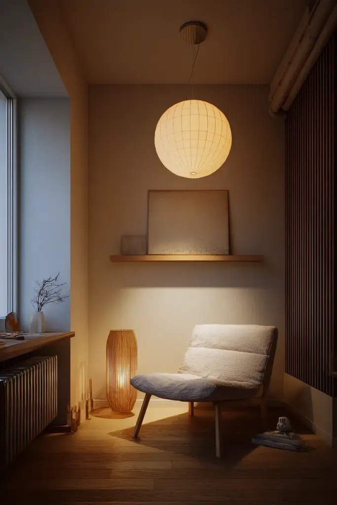 Layered Lighting in Small Space
