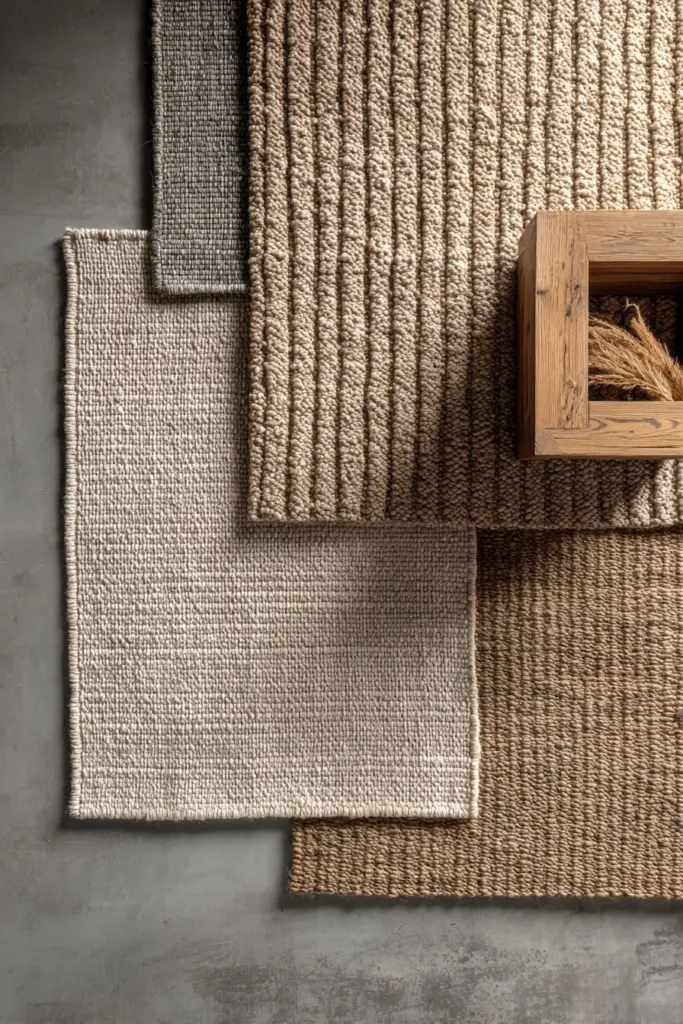 Layered Rug Styling Detail