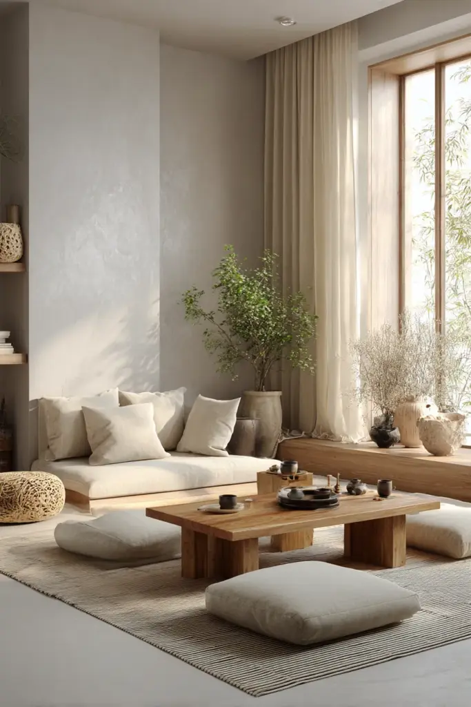 Low-Profile Japandi Furniture