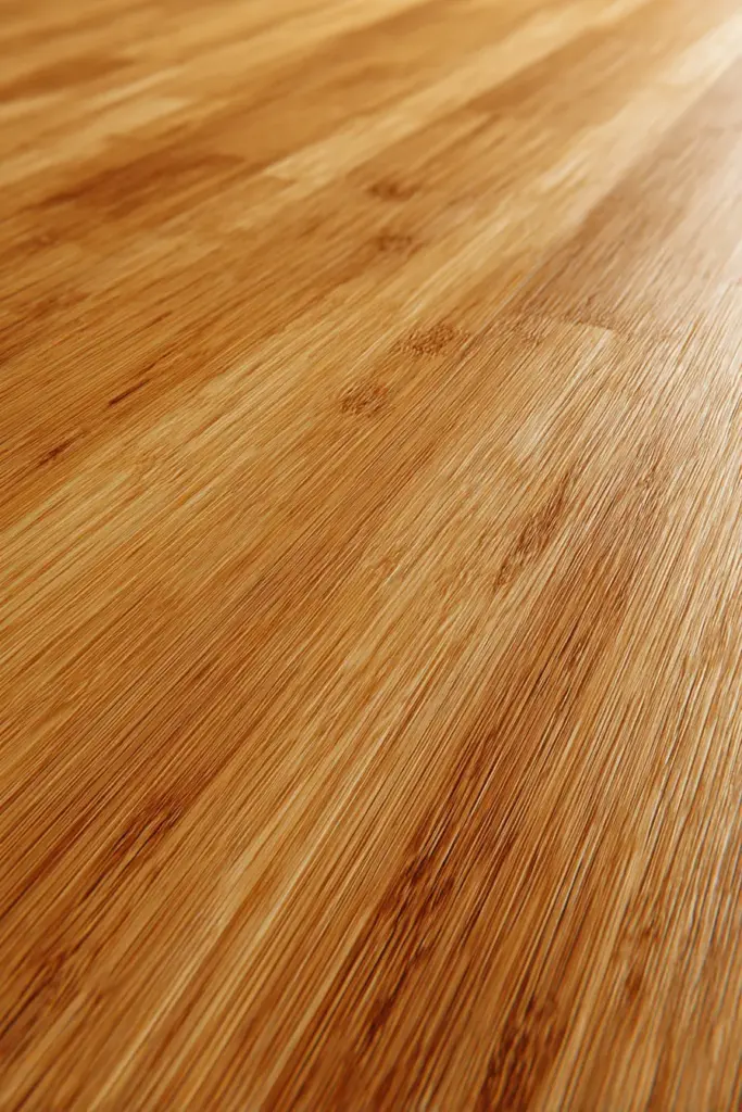 Matte Bamboo Floor Close-Up