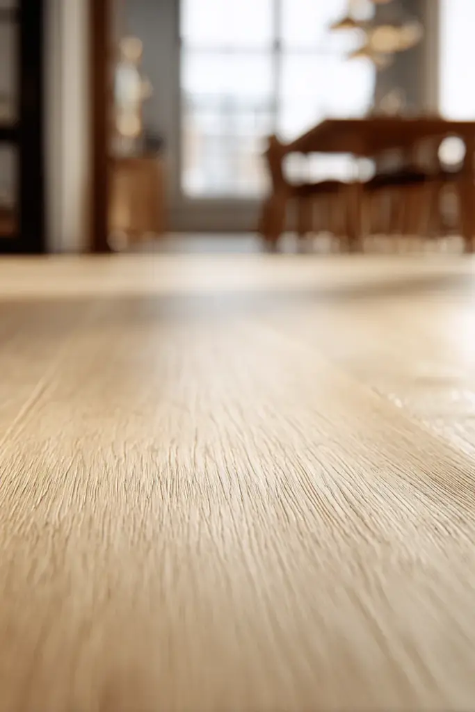 Matte Hardwax Oil on Light Wood