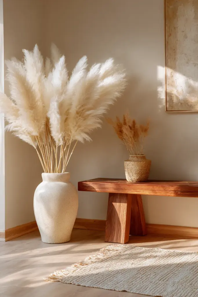 Minimalist Furniture on Light Wood