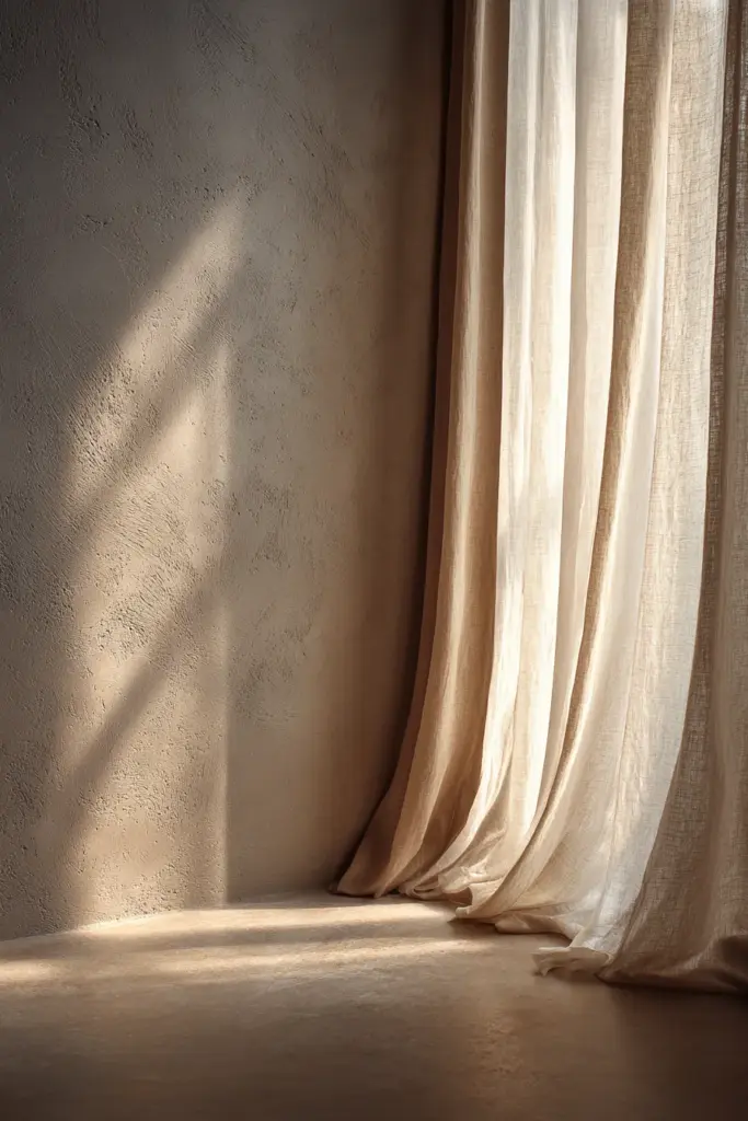 Neutral Color Palette Japandi Interior