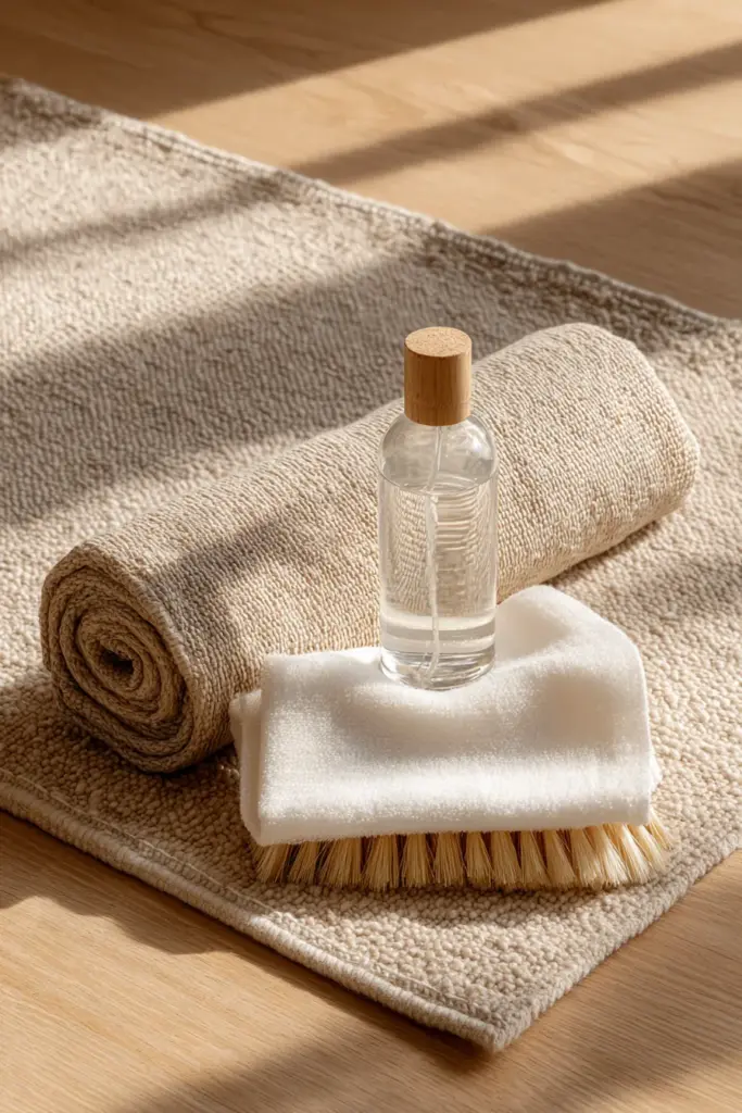 Rug Care and Maintenance Scene