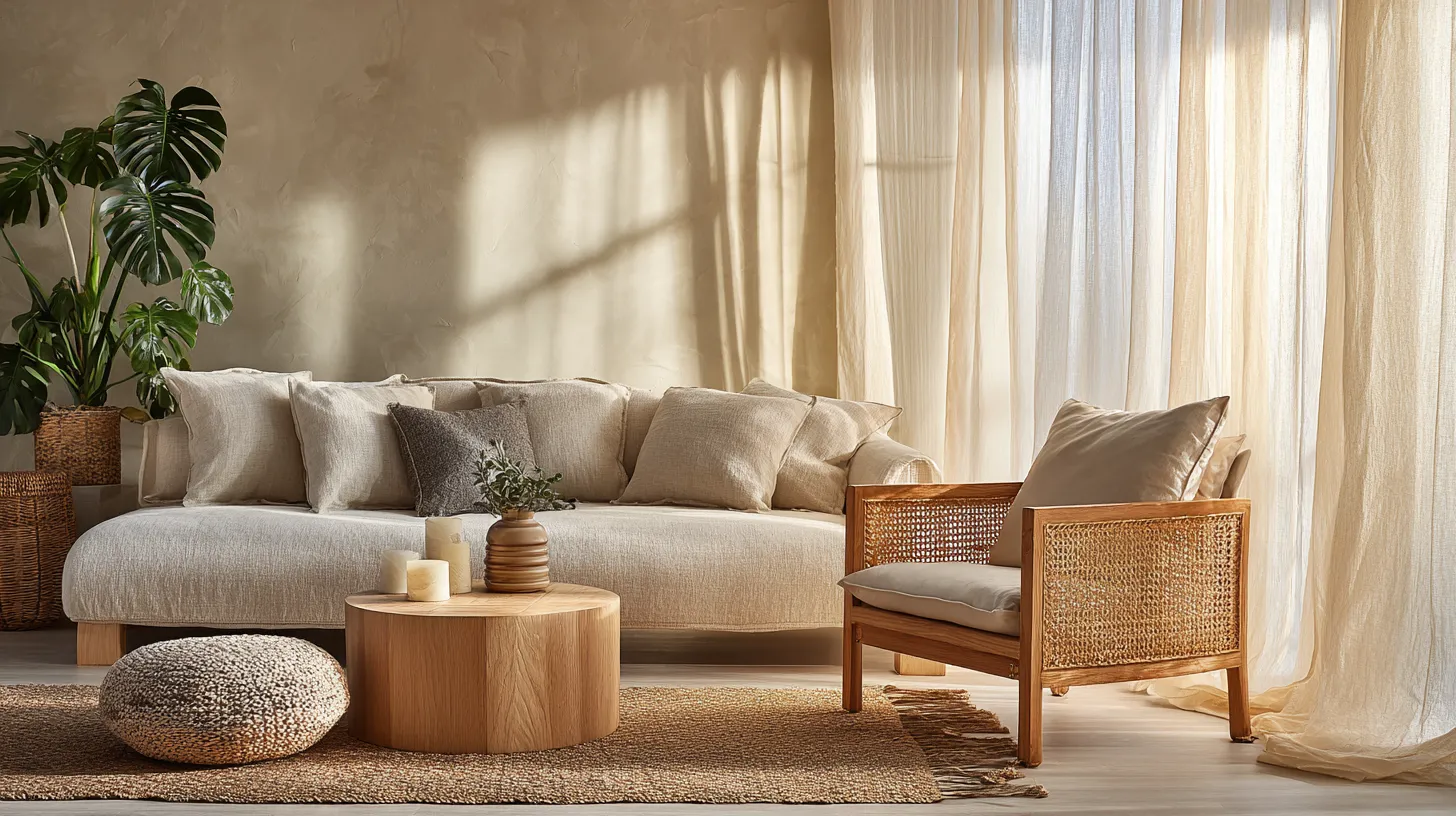 Serene Japandi Living Room