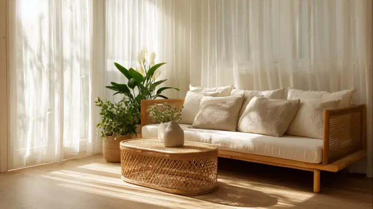 Serene Japandi Living Room