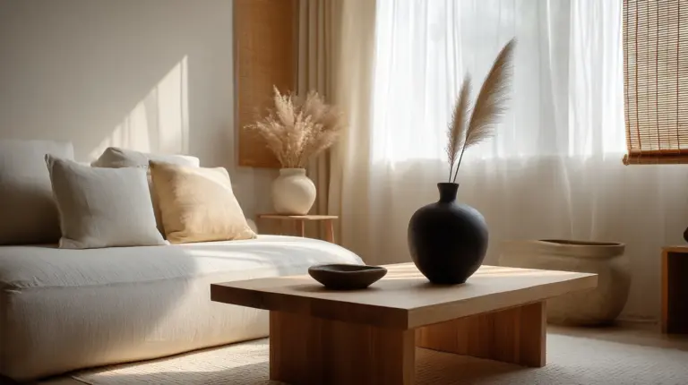 Serene Japandi Living Room