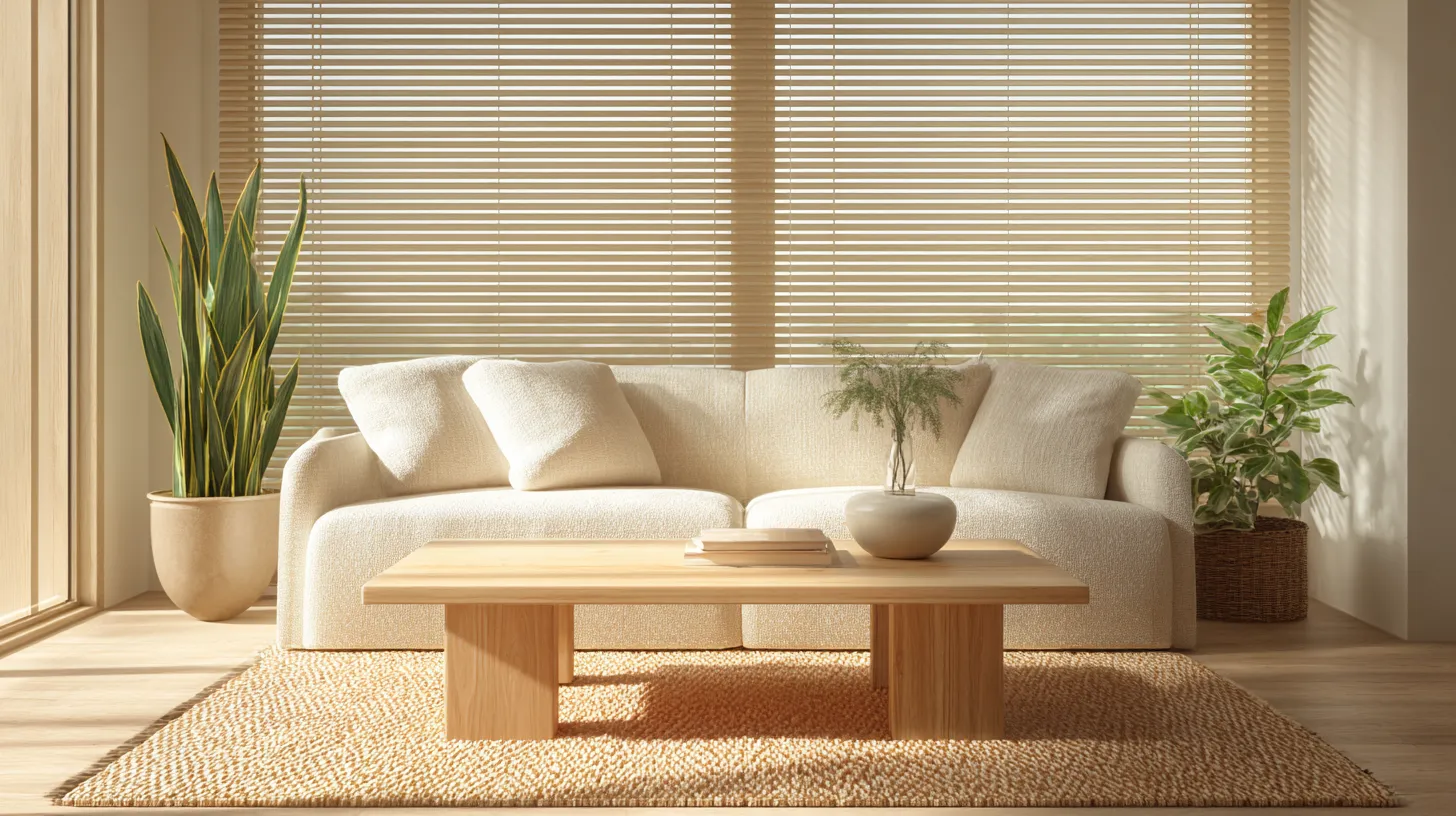 Serene Small Japandi Living Room