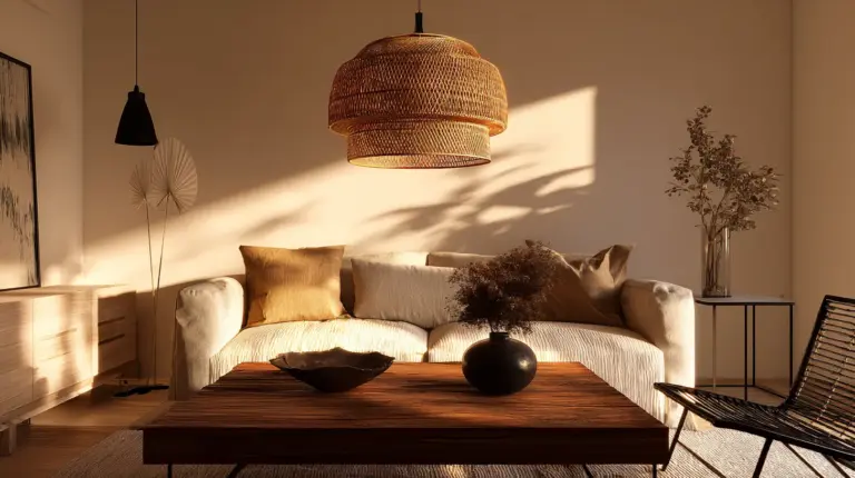 Small Japandi Living Room Color Palette Overview
