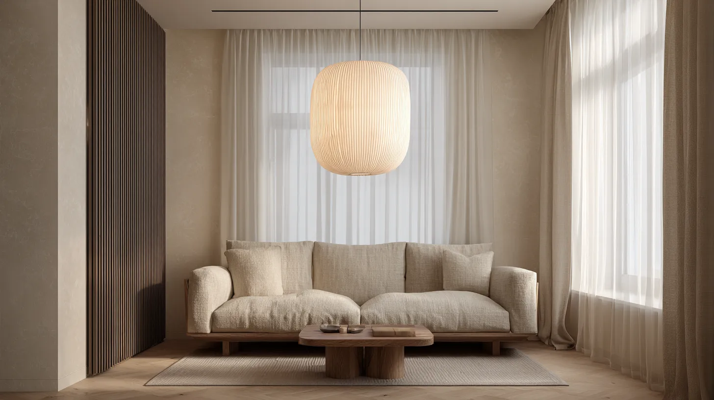 Smart Japandi Living Room Overview