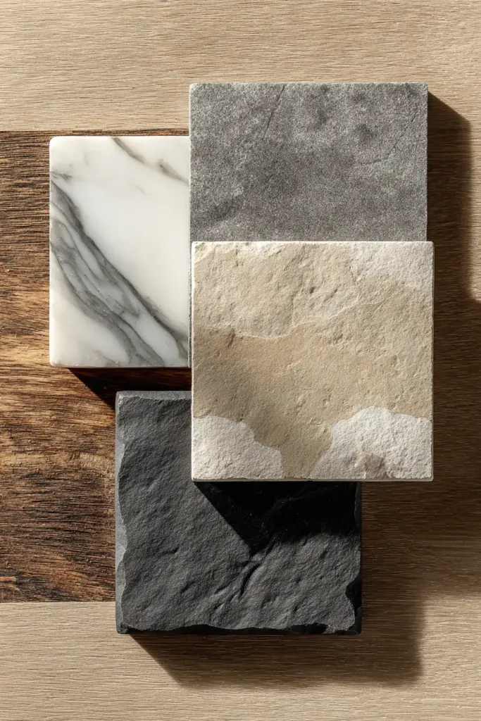 Stone Floor Types Close-Up