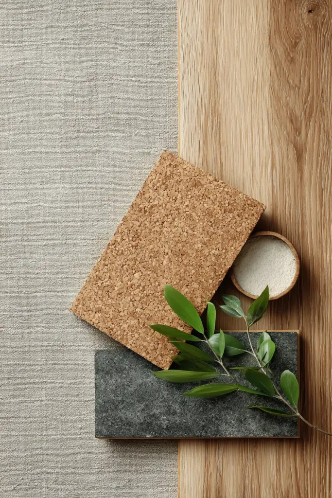 Sustainable Bamboo and Cork Materials