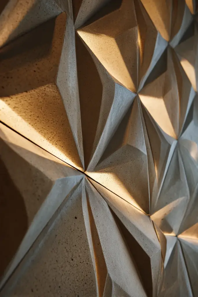 Textured Wall Design Detail