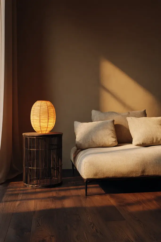 Walnut Floor Cozy Corner