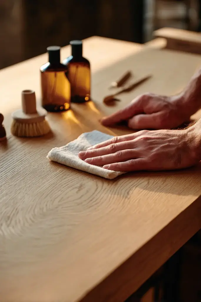 DIY Build Process – Sanding and Finishing