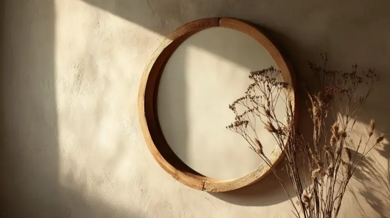 DIY Japandi Mirror
