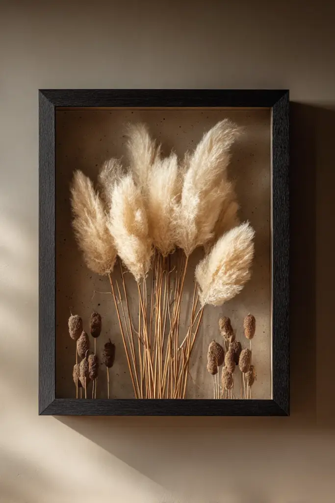 Dried Botanical Shadow Box