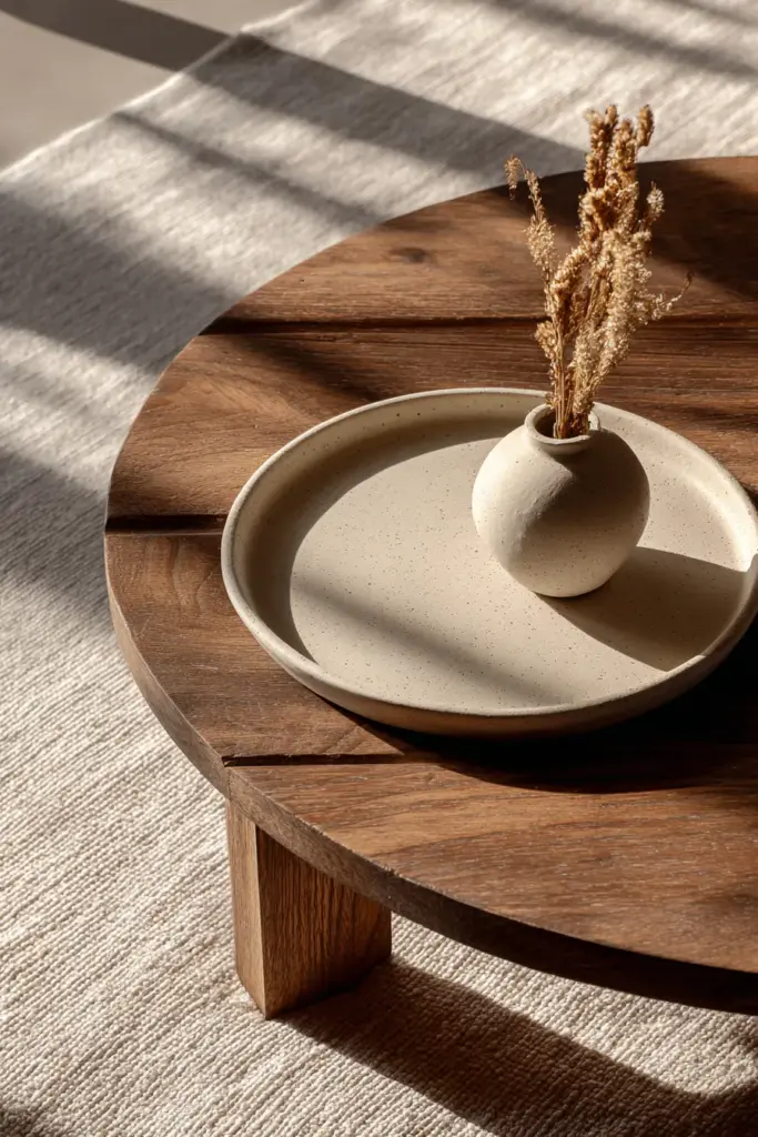 Japandi Coffee Table Styled