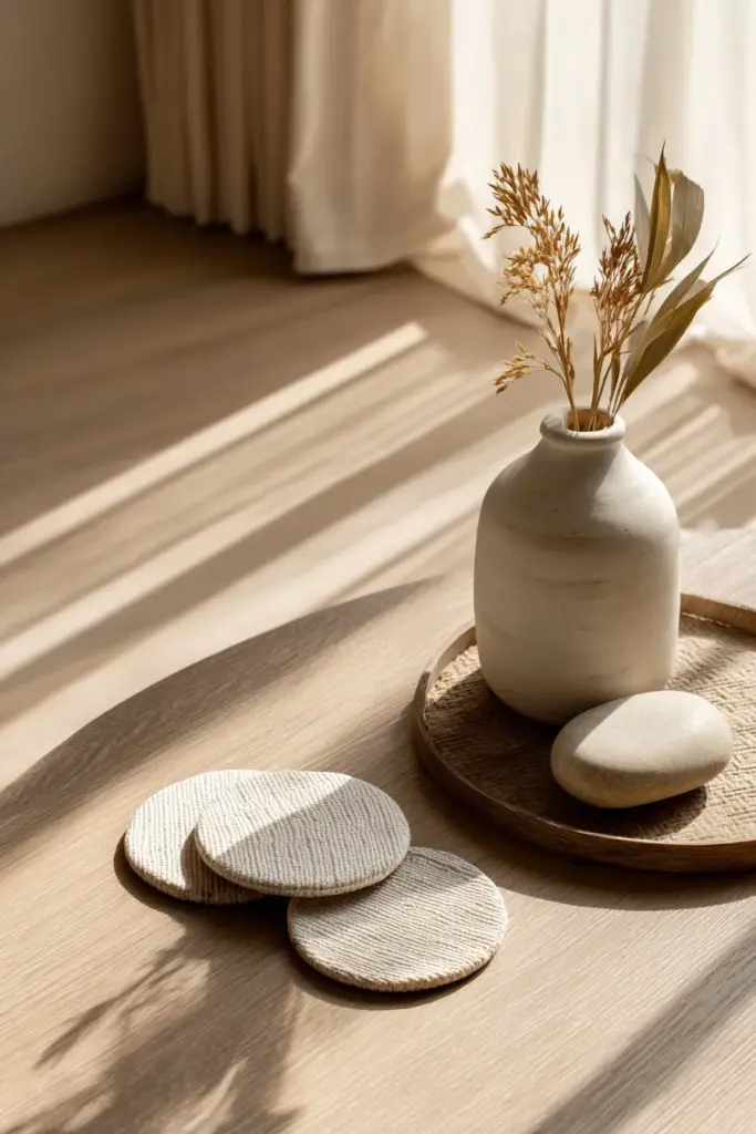 Japandi Coffee Table Styling