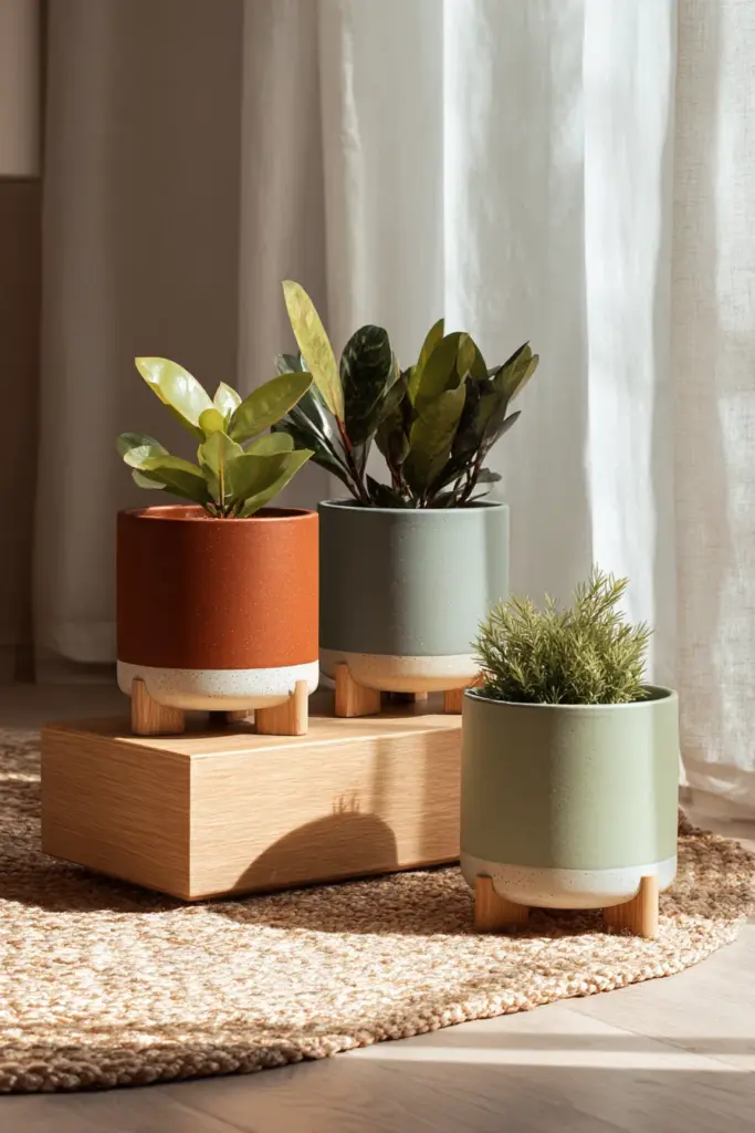 Japandi Plant Grouping Composition