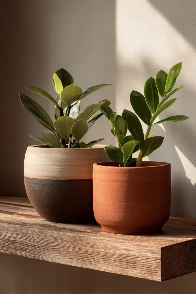 Japandi Plant Pot Styling