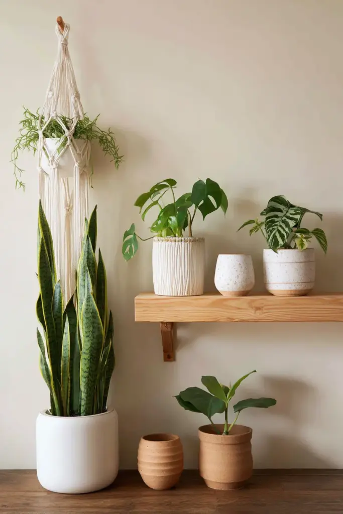 Japandi Plant Styling & Pot Selection