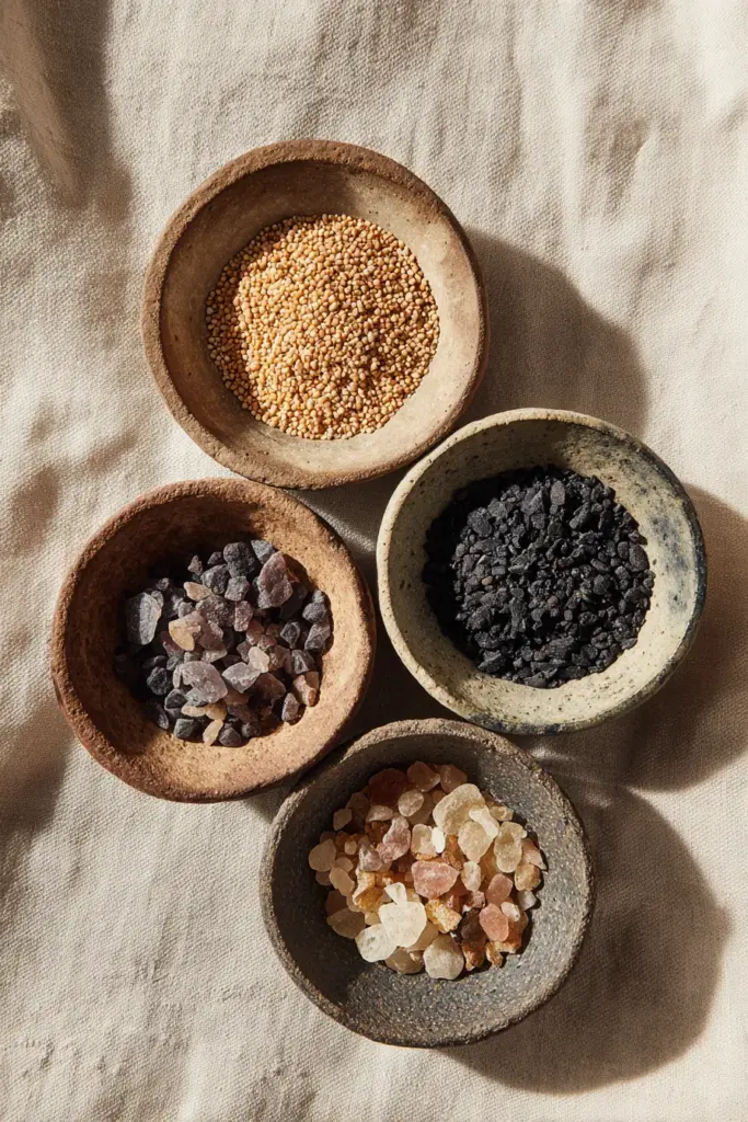 Japandi Soil Mix Recipes Table Visual