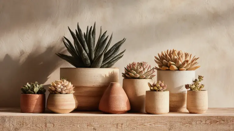 Japandi Succulents Featured Hero