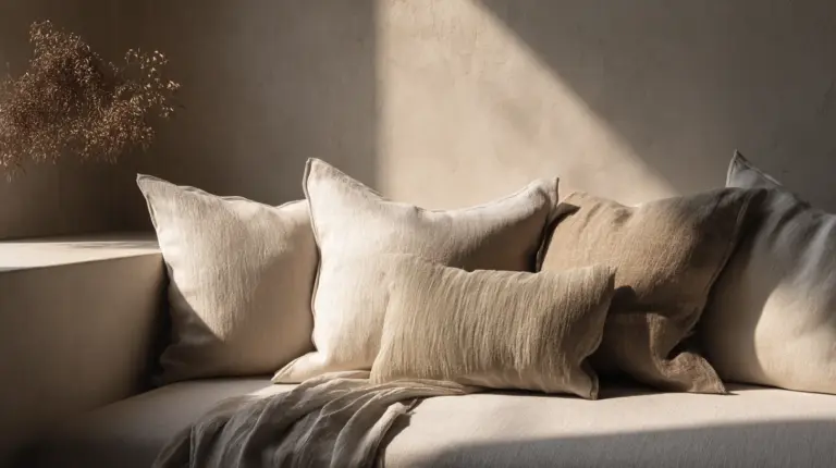 Japandi Throw Pillows Featured