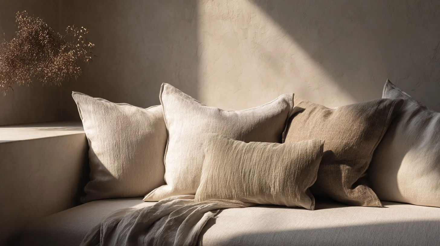 Japandi Throw Pillows Featured