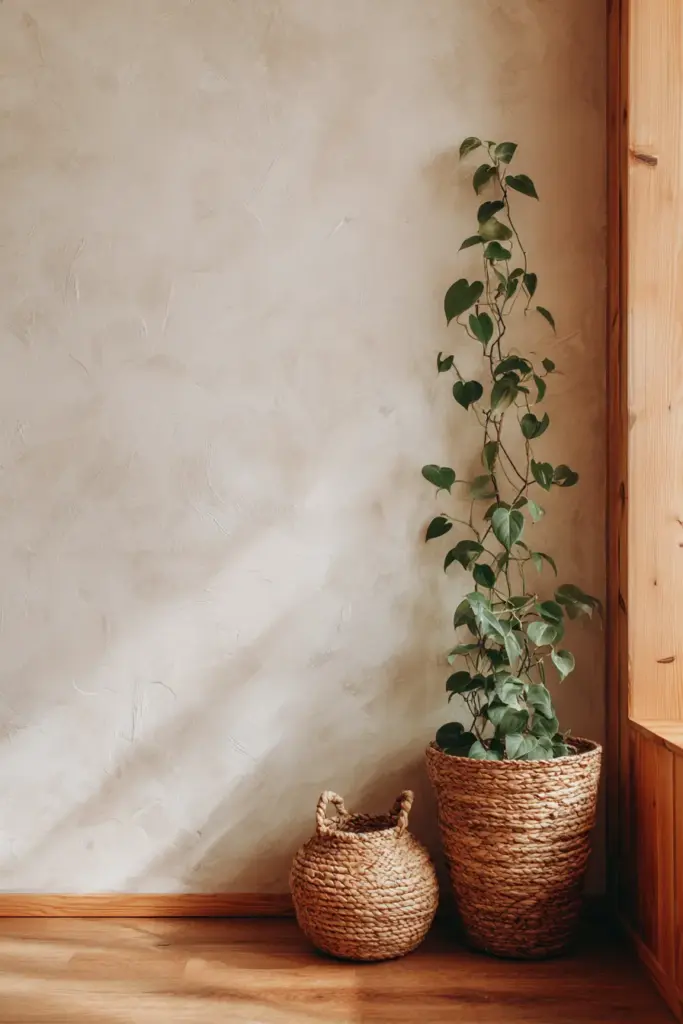 Japandi Trellis Wall Setup