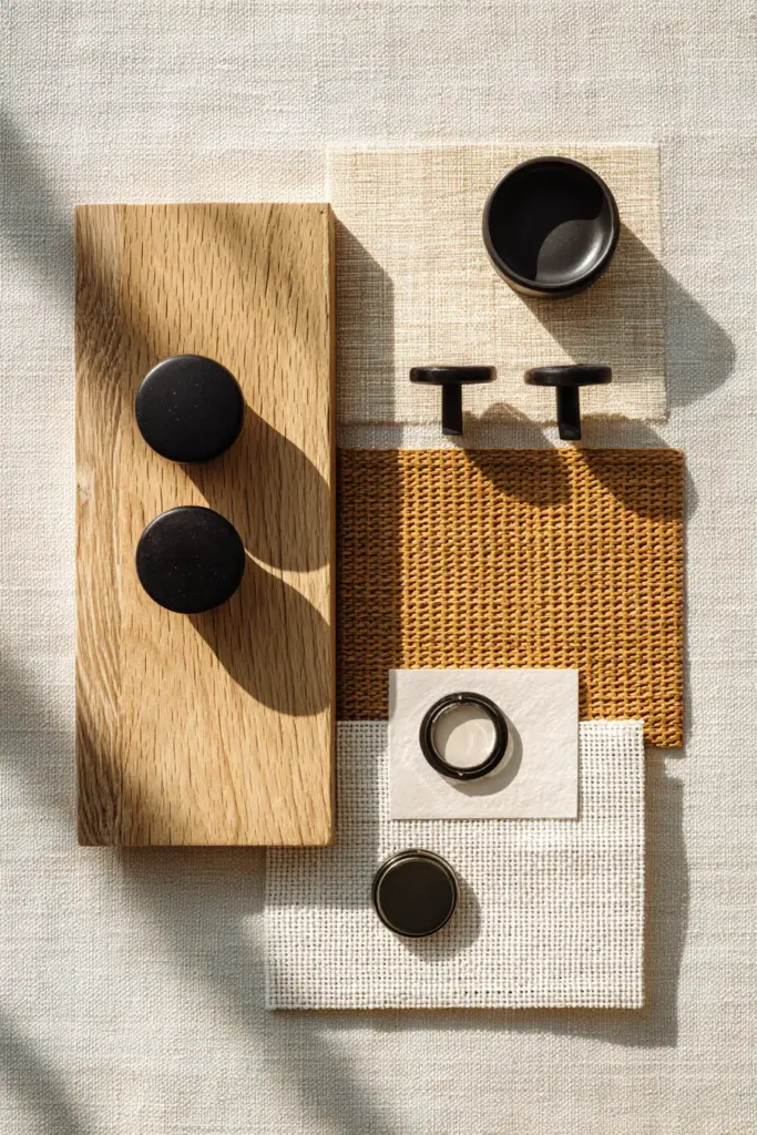 Materials Flat Lay