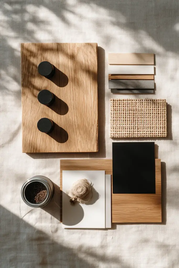 Materials Flat Lay