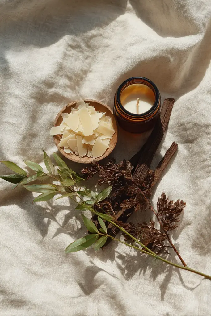 Natural Wax and Wick Materials