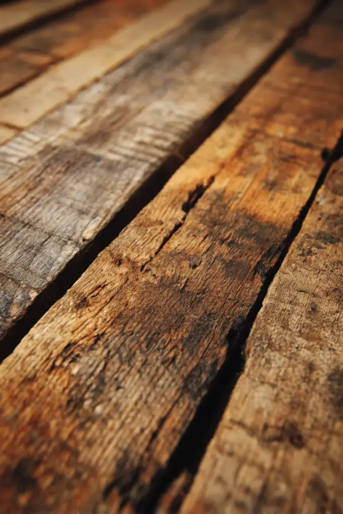 Pallet Wood Grain Close-Up