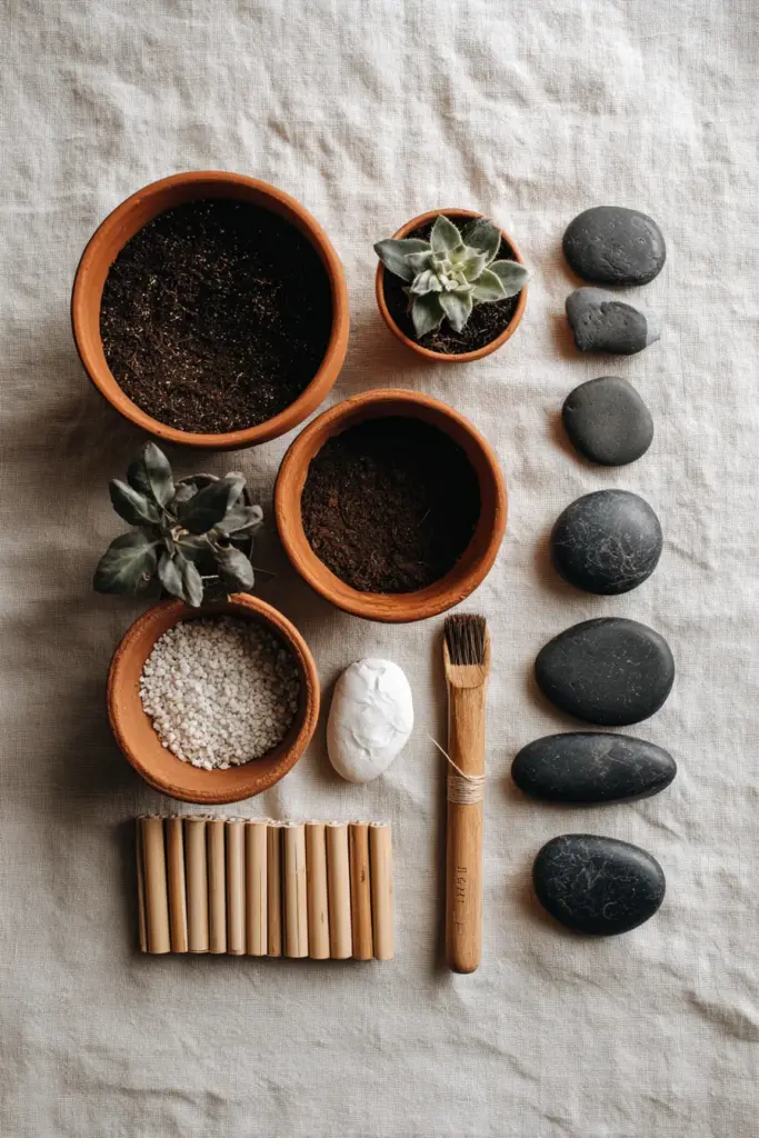 Repotting Tools Japandi Aesthetic