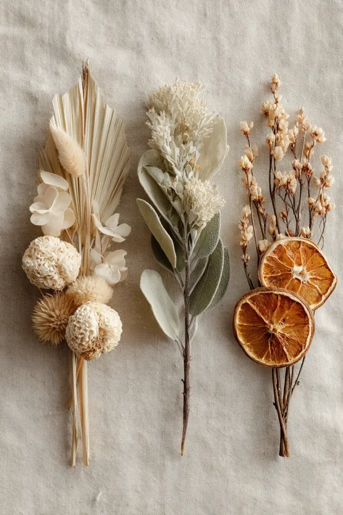 Seasonal Japandi Garland Variations